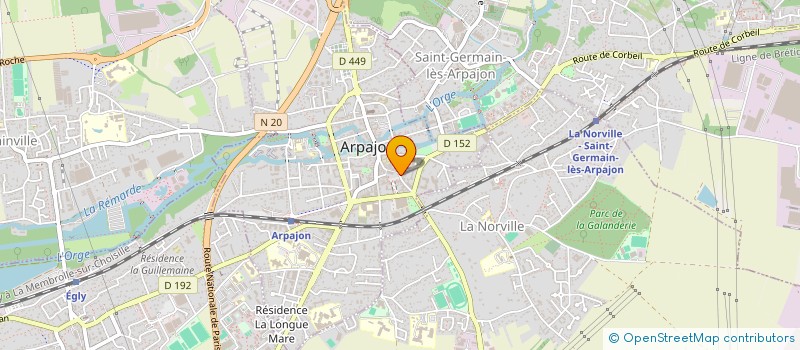 localisation de l'entreprise DIVIN' INSTITUT à ARPAJON
