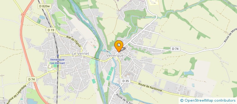 localisation de l'entreprise DIVINA  VENERQUE