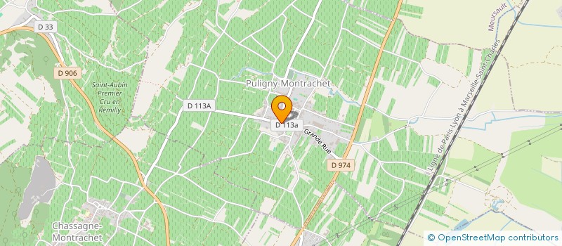 localisation de l'entreprise DIVINE à PULIGNY-MONTRACHET