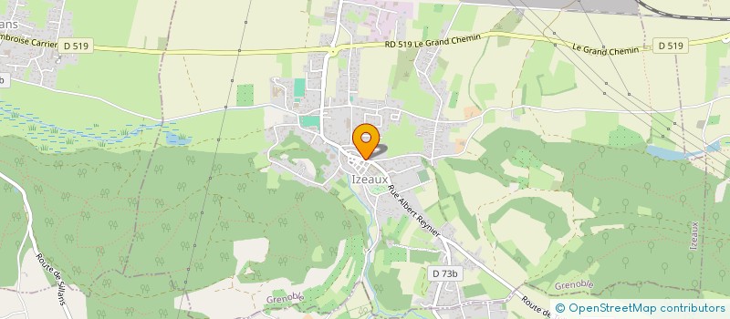 localisation de l'entreprise DIVINE  IZEAUX