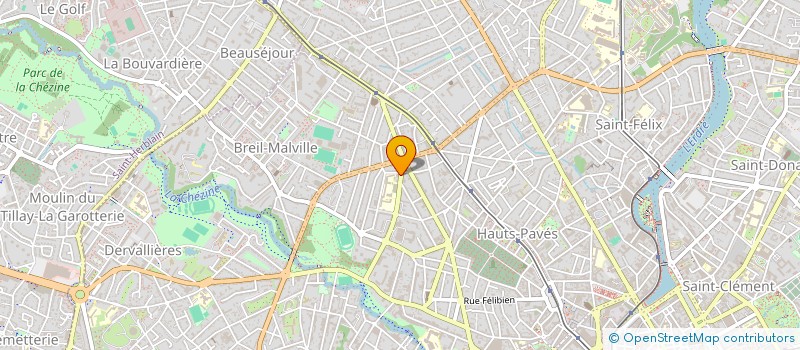 localisation de l'entreprise DIVINE BEAUTY  NANTES