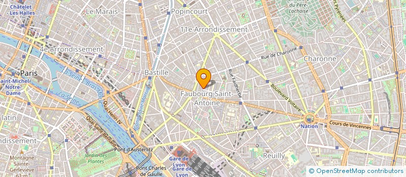 localisation de l'entreprise DIVINE COMEDIE TATTOO  PARIS