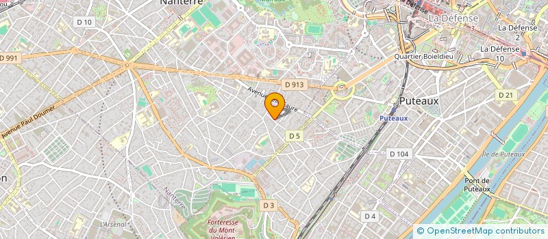 localisation de l'entreprise DIVINE-HARMONY  LE VESINET