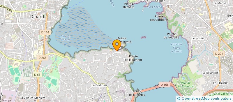 localisation de l'entreprise DIVINE OXYGENATION MARITIME  DINARD