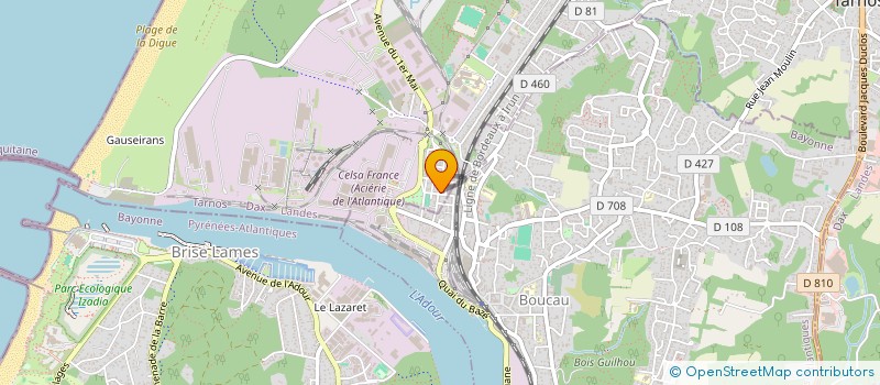 localisation de l'entreprise DIVINE RECORDS  TARNOS