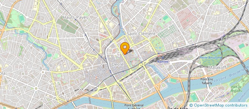 localisation de l'entreprise DIVINE TRIUMPH.  NANTES