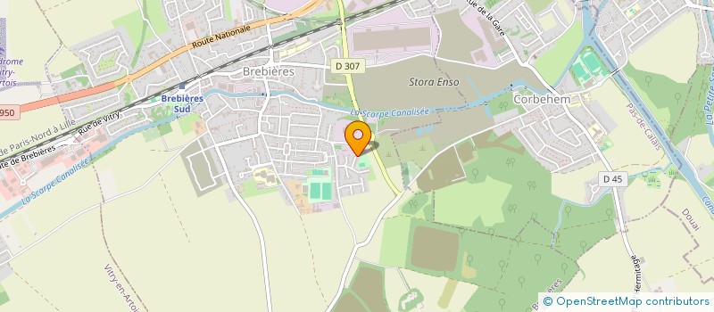 localisation de l'entreprise DIVINES PEARLS CLUB  BREBIERES