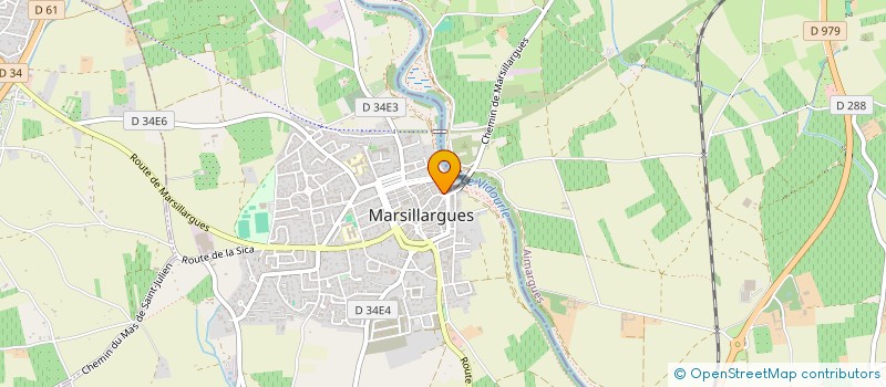 localisation de l'entreprise DIVINO  MARSILLARGUES