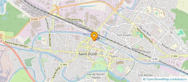 localisation de l'entreprise DIVINO MUNDI à SAINT-DIZIER