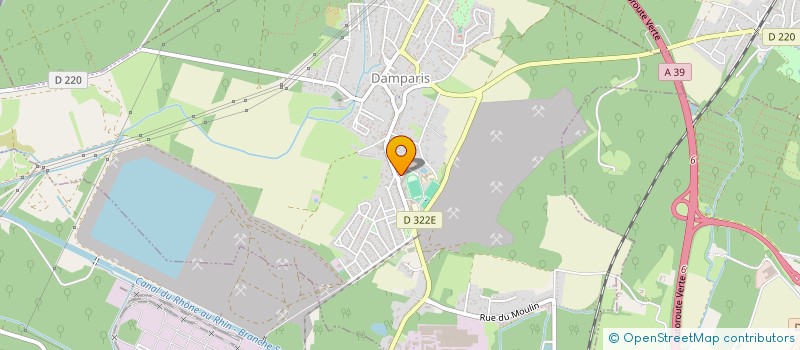 localisation de l'entreprise DIVIP à DAMPARIS