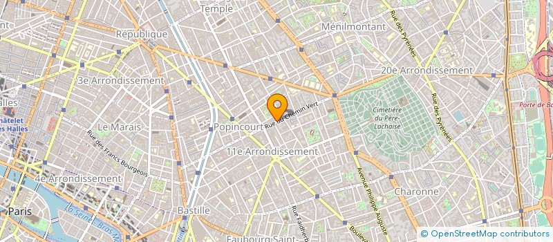 localisation de l'entreprise DIVISION DE RENOVATION DU BATIMENT  PARIS