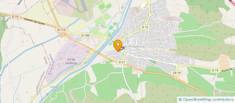 localisation de l'entreprise DIVISION NATIONALE BMX DU PAYS D'AIX  LANCON-PROVENCE