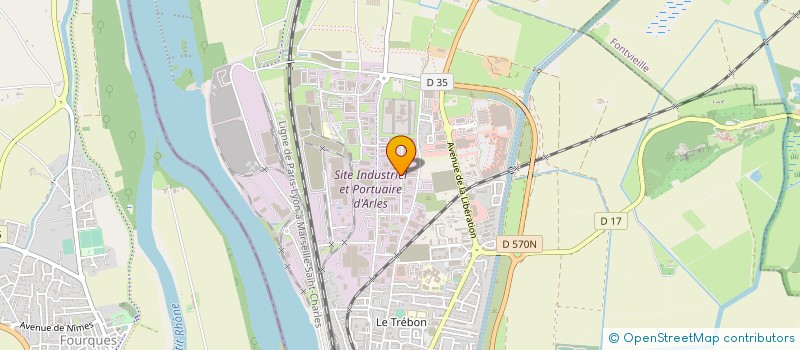 localisation de l'entreprise DIVISION SERVICE COURONNES à ARLES