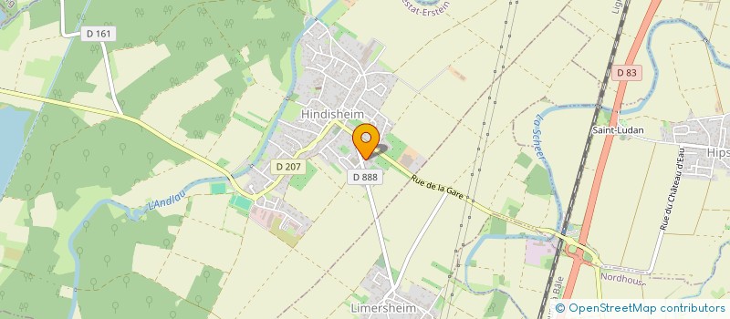 localisation de l'entreprise DIVISUEL à HINDISHEIM