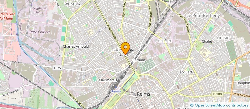 localisation de l'entreprise DIVITI  REIMS