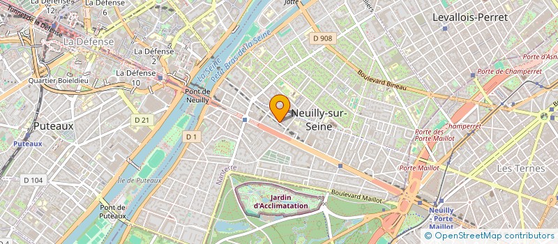 localisation de l'entreprise DIVITIAS CONSEIL ET PATRIMOINE à NEUILLY-SUR-SEINE