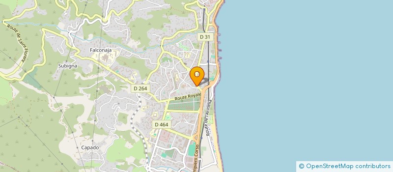 localisation de l'entreprise DIVIZIA à BASTIA
