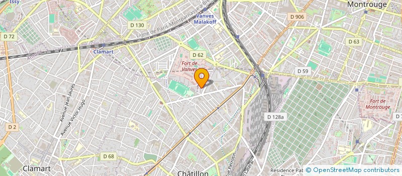 localisation de l'entreprise DIVOMICHEL  CHATILLON