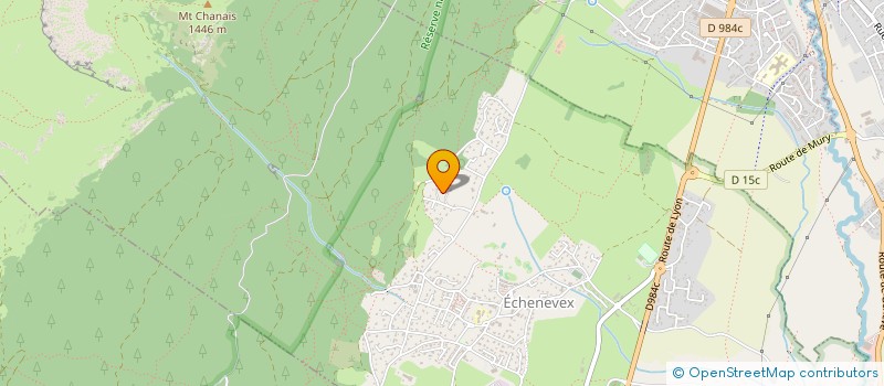 localisation de l'entreprise DIVONNE PLAGE  ECHENEVEX