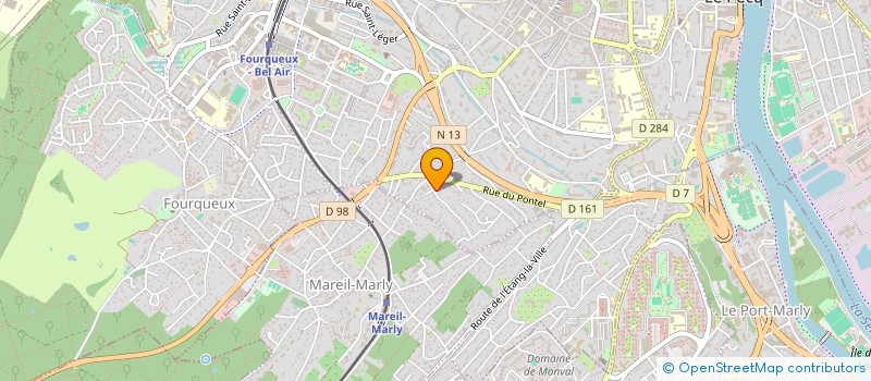 localisation de l'entreprise DIVONNES - LES CHENETS  SAINT-GERMAIN-EN-LAYE