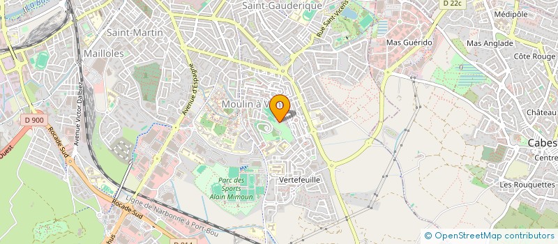 localisation de l'entreprise DIVS AGENCY  PERPIGNAN