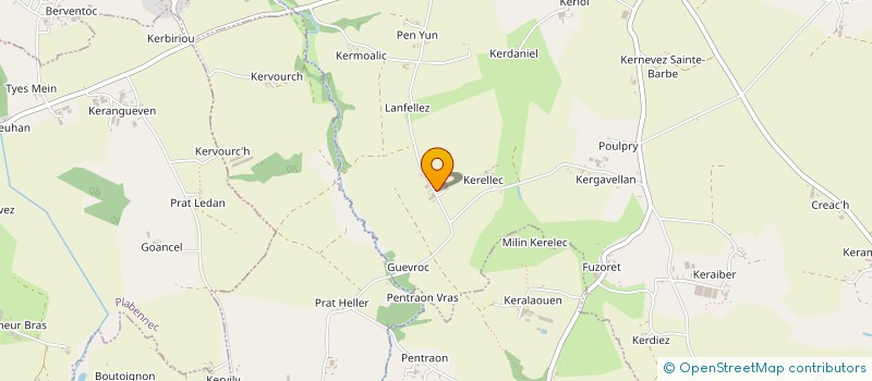 localisation de l'entreprise DIVSKOUARN  LESNEVEN