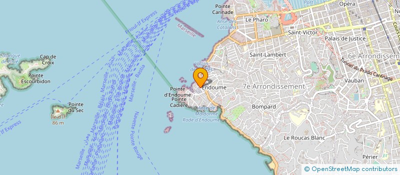 localisation de l'entreprise DIW CORPORATION à MARSEILLE