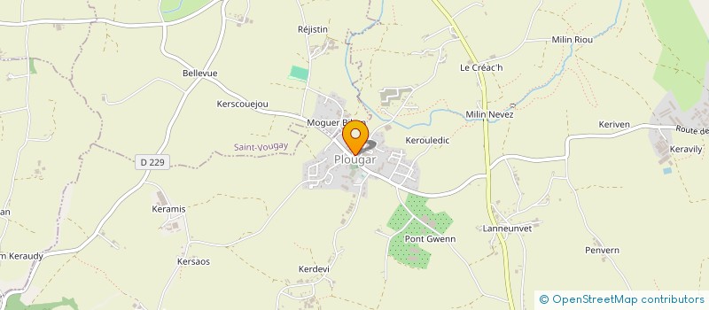 localisation de l'entreprise DIWALL  PLOUGAR