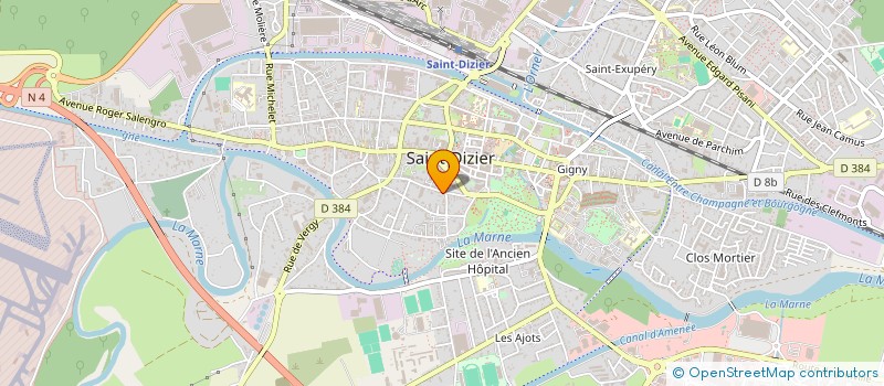 localisation de l'entreprise DIWAN à SAINT-DIZIER