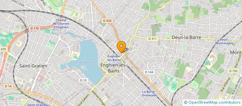 localisation de l'entreprise DIWAN ALOMRAN  ENGHIEN-LES-BAINS