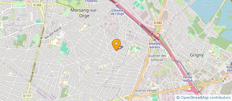 localisation de l'entreprise DIWI BAT à MORSANG-SUR-ORGE