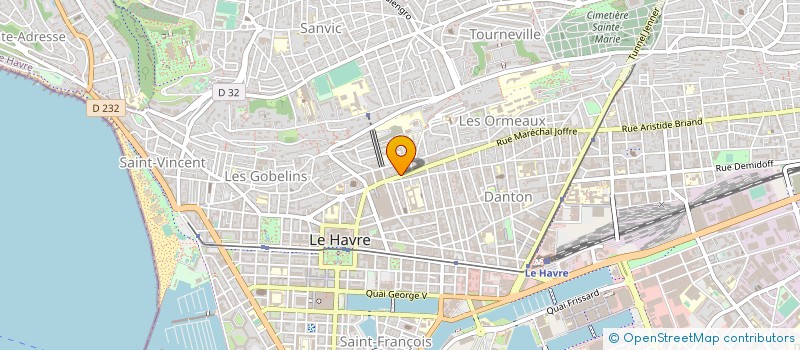 localisation de l'entreprise DIWINE à LE HAVRE