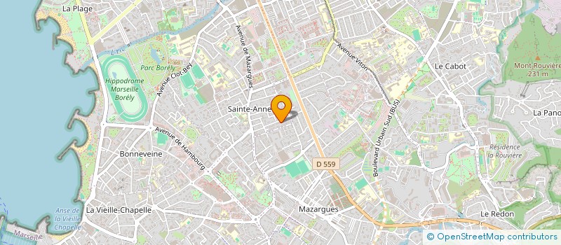 localisation de l'entreprise DIX à MARSEILLE