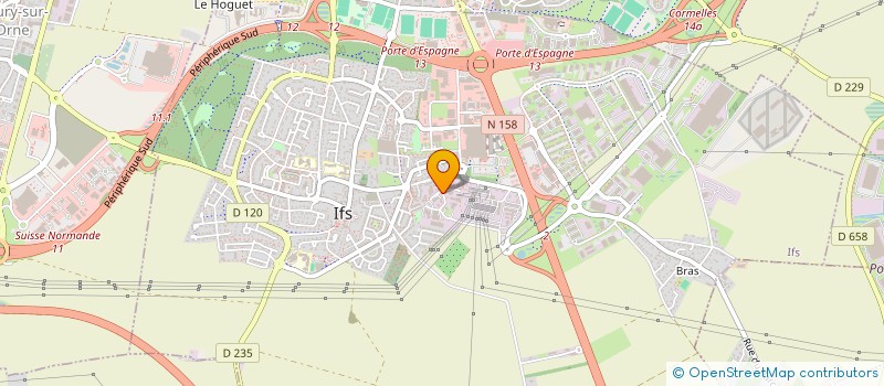 localisation de l'entreprise DIX ACTIVITES  IFS