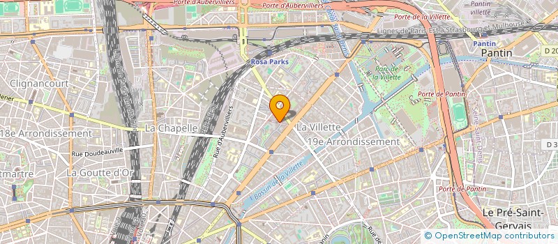 localisation de l'entreprise DIX DIX COURSES  PARIS