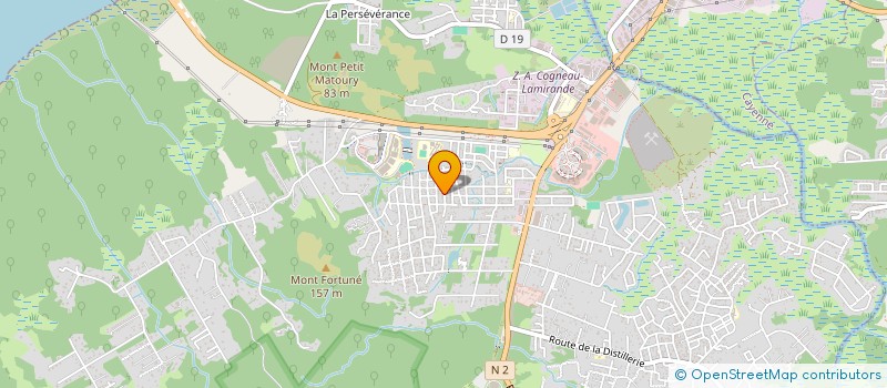 localisation de l'entreprise DIX DWET à MATOURY