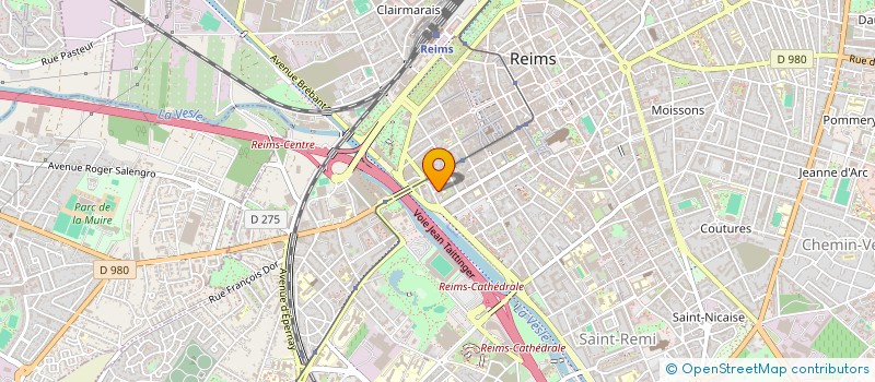 localisation de l'entreprise DIX HEURES DIX COMPAGNIE  REIMS