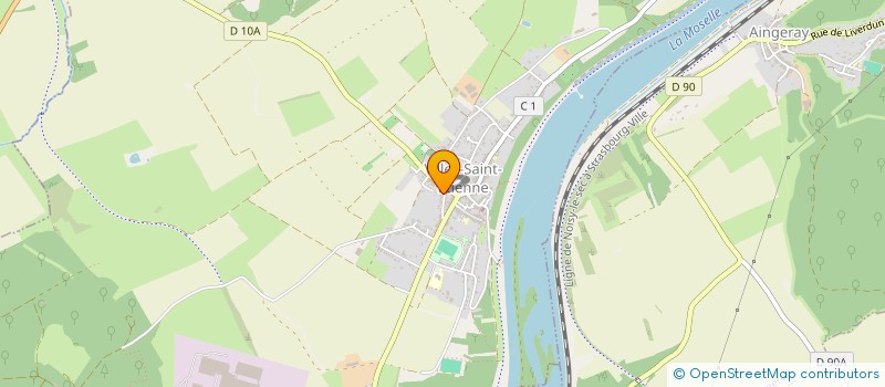 localisation de l'entreprise DIX NEUF 31  VILLEY-SAINT-ETIENNE