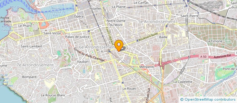 localisation de l'entreprise DIX QUARANTE à MARSEILLE