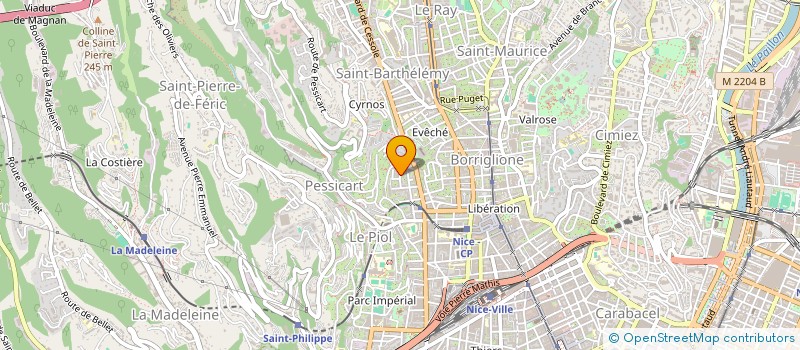 localisation de l'entreprise DIX SEPT NOVEMBRE PRODUCTION  NICE