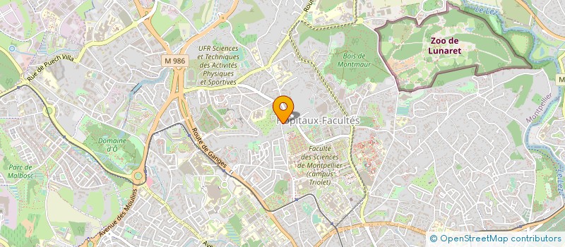 localisation de l'entreprise DIX SUR DIX à MONTPELLIER