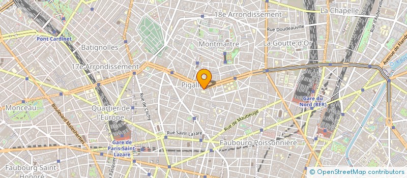 localisation de l'entreprise DIX VAGUES  PARIS