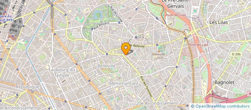 localisation de l'entreprise DIX VISIONS DE LA JOIE  PARIS