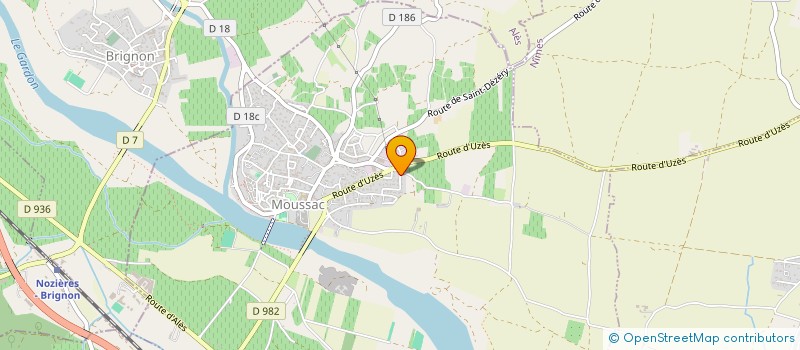 localisation de l'entreprise DIXCLIM  MOUSSAC