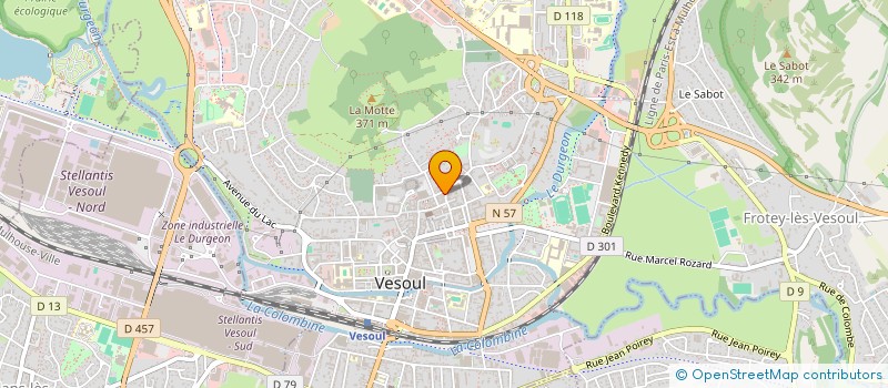 localisation de l'entreprise DIXI AVOCATS  VESOUL