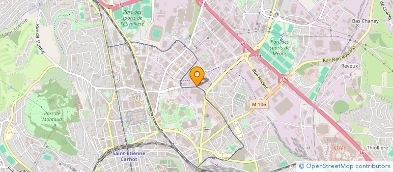localisation de l'entreprise DIXI-BE à SAINT-ETIENNE
