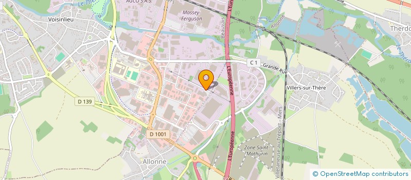 localisation de l'entreprise DIXI.CO  BEAUVAIS