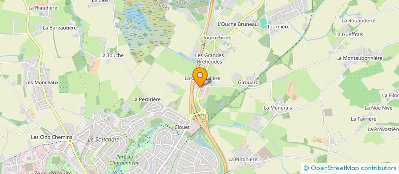 localisation de l'entreprise DIXIE  CARQUEFOU