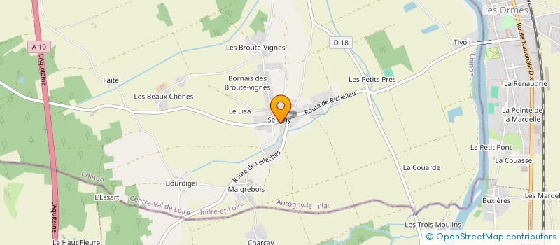 localisation de l'entreprise DIXIE B  ANTOGNY-LE-TILLAC