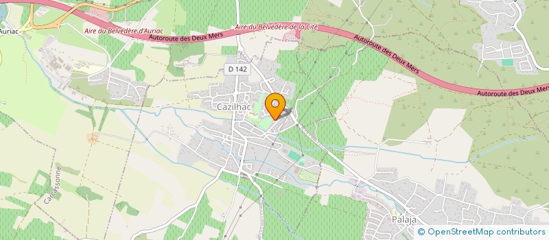 localisation de l'entreprise DIXIE PRODUCTION  CAZILHAC